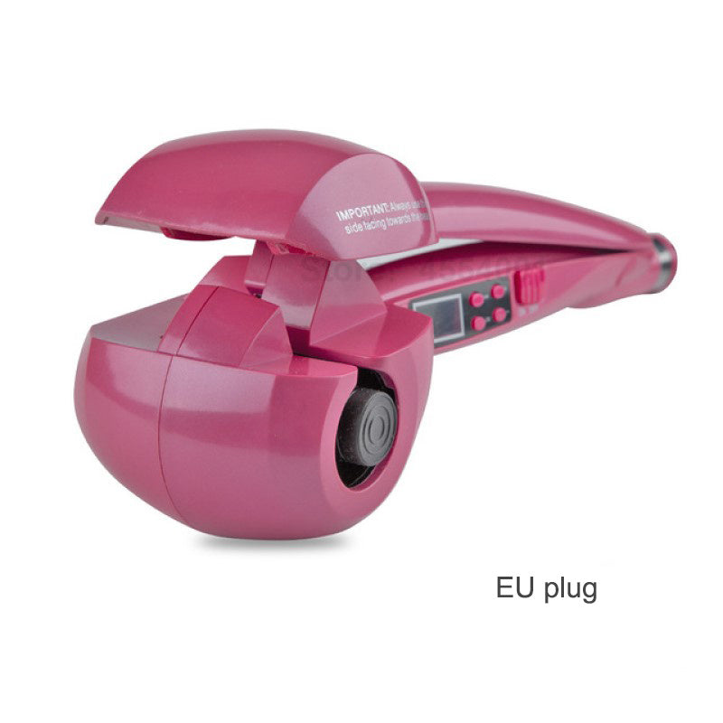 Multifunctional Automatic Wireless Curling Iron – Cordless LCD Hair Curler with Fast Heating & USB Rechargeable Battery