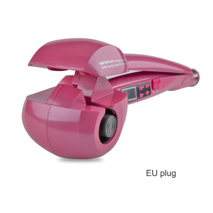 Multifunctional Automatic Wireless Curling Iron – Cordless LCD Hair Curler with Fast Heating & USB Rechargeable Battery