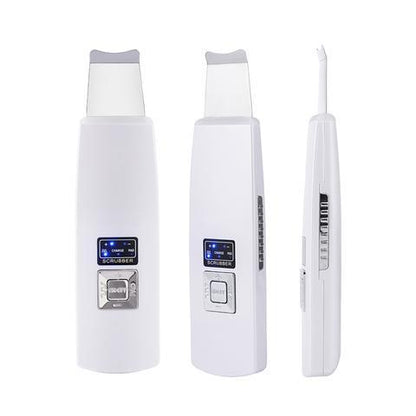 Ultrasonic Skin Scrubber 394 | Face Cleanser, Blackhead & Acne Removal, Peeling & Facial Spa Vibration Massager