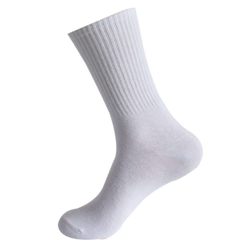 High Elastic Calf Socks – Cotton Mid-Calf Sweat Absorbing Winter Socks