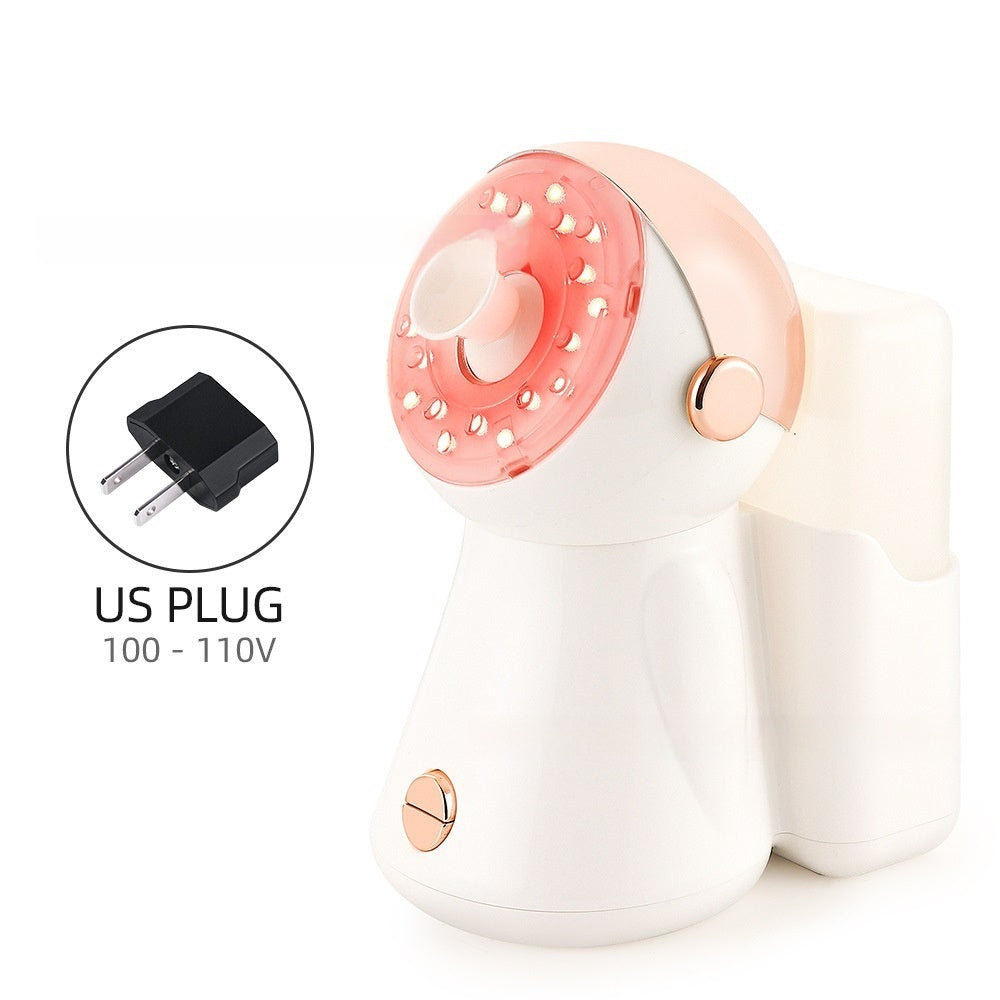 Facial Steamer with 7-Color Light – Nano Ionic Spray Hydrating Hot Mist Humidifier