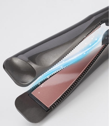 2-in-1 Professional Hair Straightener & Crimper – Wet/Dry Curling & Straightening Comb