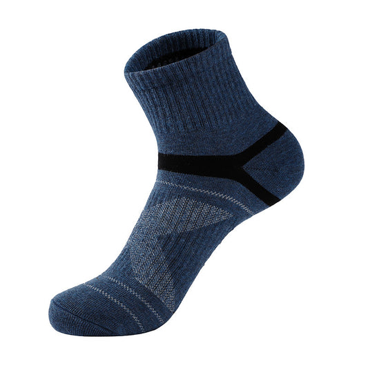 Men’s Sports Basketball Socks – Cushioned Cotton Athletic Performance Socks