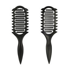 Bounce Curl Defining Styling Comb – Dry & Wet Use Hollow Massage Hair Comb