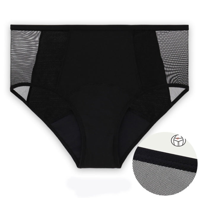 Bamboo Fiber Leak Proof Menstrual Panties – Heavy Absorbency Four-Layer Period Underwear for Women