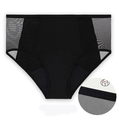 Bamboo Fiber Leak Proof Menstrual Panties – Heavy Absorbency Four-Layer Period Underwear for Women