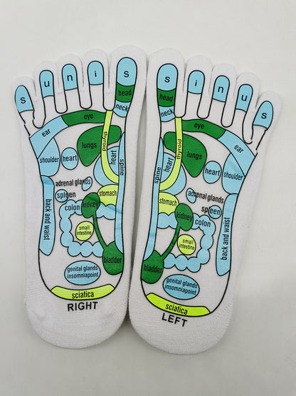 Acupressure Reflexology Socks – Massage Foot Therapy Socks for Pain Relief & Relaxation