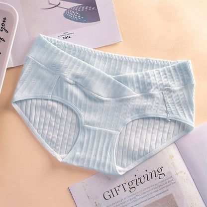 Women’s Antibacterial Cotton Maternity Underwear – Soft Breathable Pregnancy Briefs