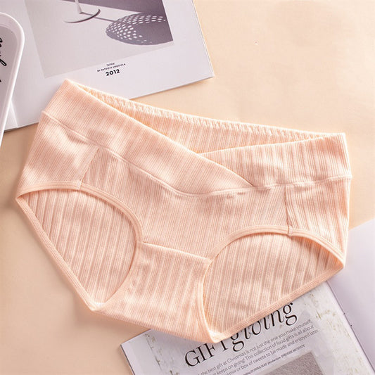 Women’s Antibacterial Cotton Maternity Underwear – Soft Breathable Pregnancy Briefs