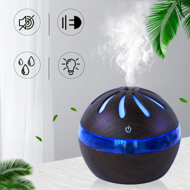 Windmill Humidifier & Aroma Diffuser – Large Capacity USB Household Air Freshener