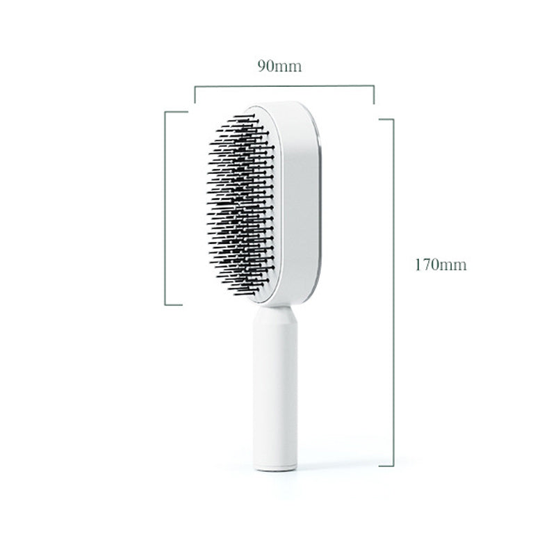 Women’s 3D Self-Cleaning Hair Growth Comb – Scalp Massage Anti-Hair Loss Brush for Healthy Shine