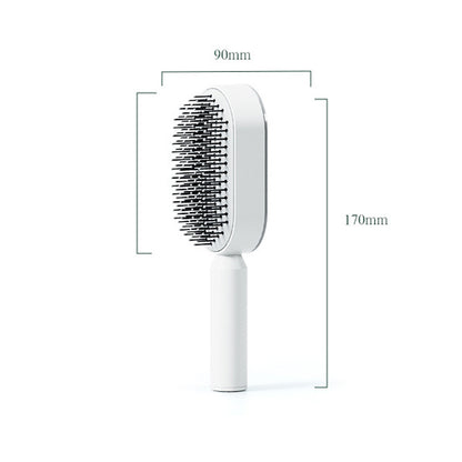 Women’s 3D Self-Cleaning Hair Growth Comb – Scalp Massage Anti-Hair Loss Brush for Healthy Shine