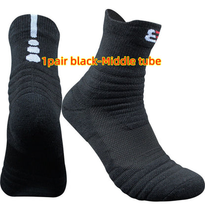 Unisex Pure Color Cotton Socks – 3 Pairs Breathable Casual Socks (Black/White/Gray)