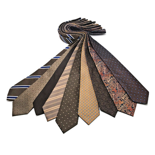 Men’s Business Striped Tie – Formal Wear Necktie for Business Shirts