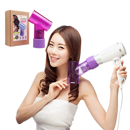Magic Hair Dryer Curl Diffuser – High Temperature Resistant Styling Tool for Quick Drying & Curls