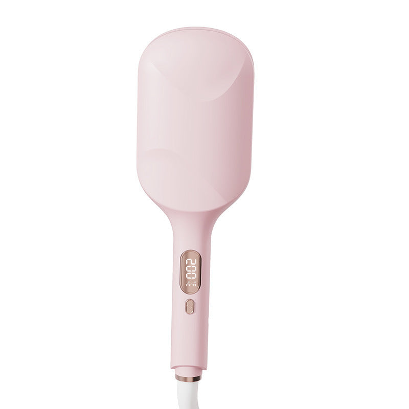 40MM Large Egg Roll Hair Curler – Deep U LCD Display Curling Iron for Voluminous Waves