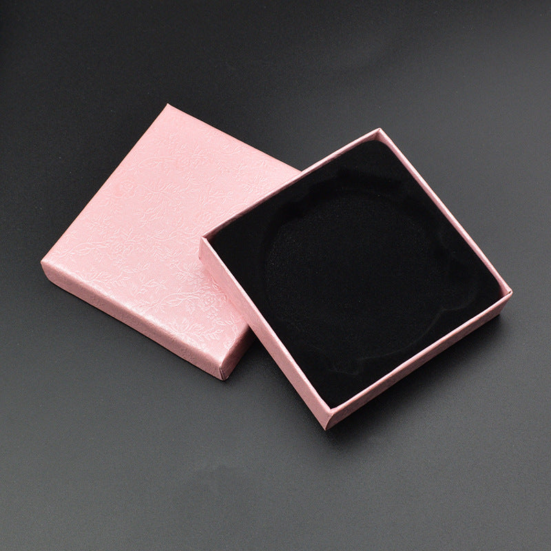 Folding Double-Sided Crystal Mirror – Portable Compact Makeup Mirror for Travel & Daily Use