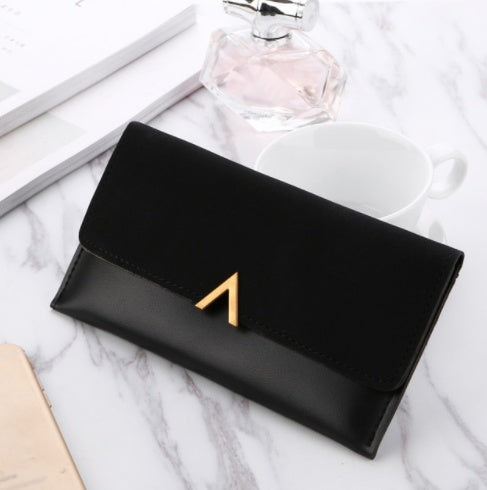 Classic Women’s PU Leather Wallet – Stylish Zipper Design