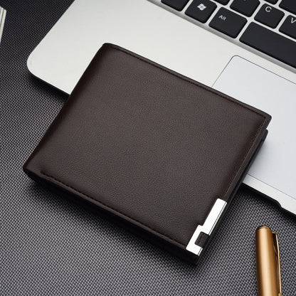Wholesale Men’s Wallet – PU Leather Business Money Clip & Card Holder Case