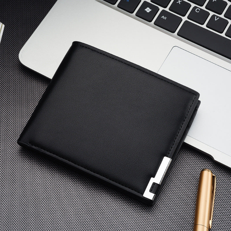 Wholesale Men’s Wallet – PU Leather Business Money Clip & Card Holder Case
