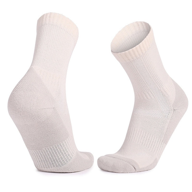 Unisex Wool Knee-High Sports Socks – Warm, Breathable & Anti-Slip Skiing Socks