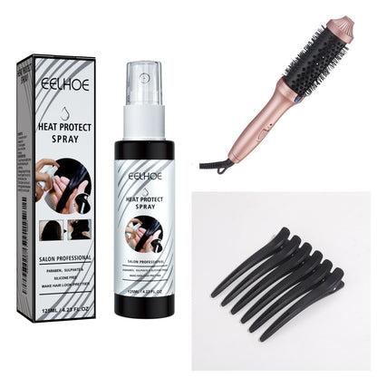 Long & Short Hair Maintenance Electric Comb – Curling & Straightening Styling Tool with Accessories