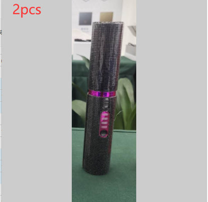 2-in-1 Electric USB Hair Straightening Brush – Wireless Ceramic Comb & Hair Curler