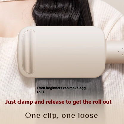 New French Egg Roll Hair Curler – Automatic Styling Iron for Big Waves Without Hair Damage