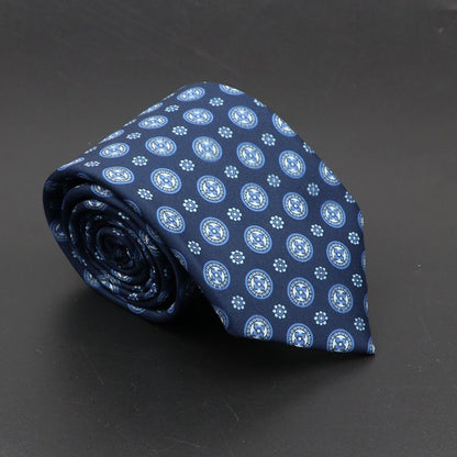 Super Soft Bohemian Silk Tie – Men’s Fashion 75mm Necktie