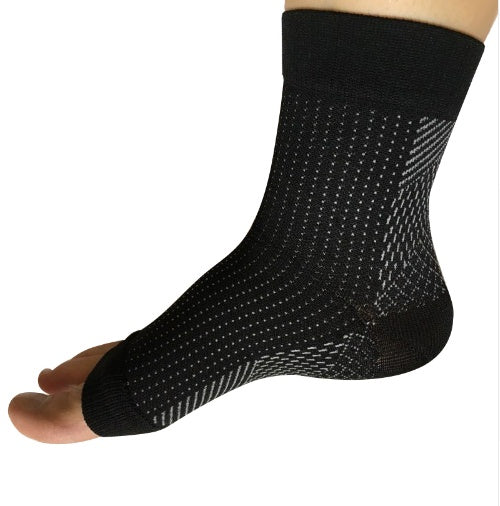 Men & Women Compression Ankle Support Socks – Anti-Fatigue Foot Sleeve for Pain Relief & Sports