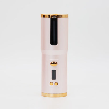 Multifunctional Automatic Wireless Curling Iron – Cordless LCD Hair Curler with Fast Heating & USB Rechargeable Battery