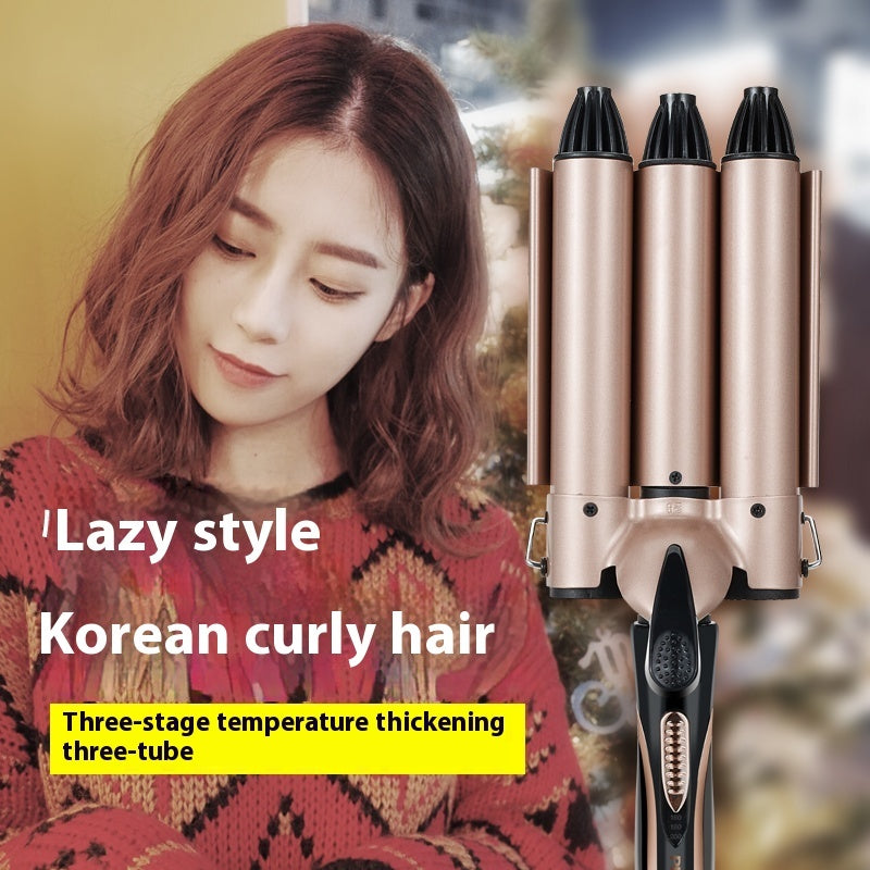 Hair Curler for Women – Big Wave Water Ripple Egg Roll Curling Iron, 31mm+ Barrel