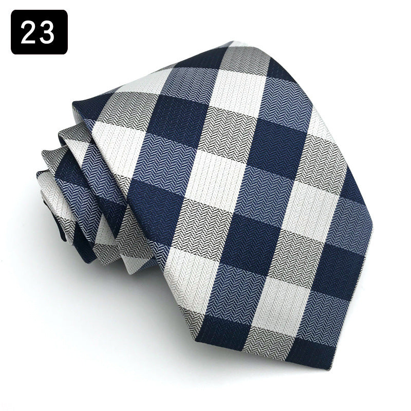 Men’s Business Striped Tie – Formal Wear Necktie for Business Shirts