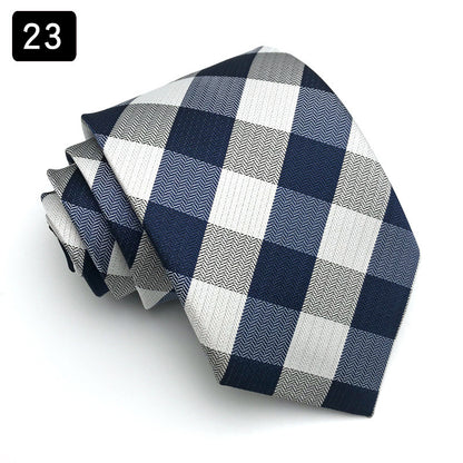 Men’s Business Striped Tie – Formal Wear Necktie for Business Shirts