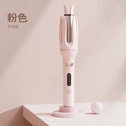 Automatic Curling Iron – Large Wave Negative Ion Rotating Curler for Long-Lasting Styling
