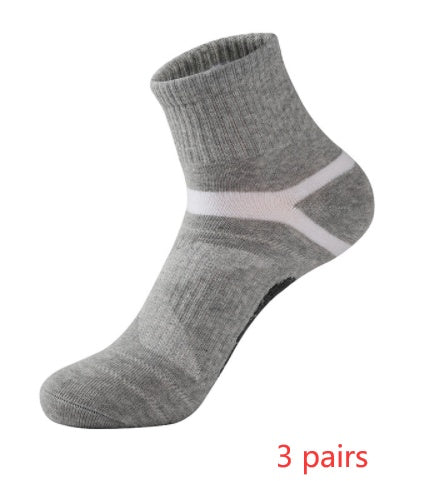 Men’s Sports Basketball Socks – Cushioned Cotton Athletic Performance Socks