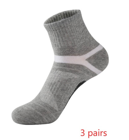Men’s Sports Basketball Socks – Cushioned Cotton Athletic Performance Socks
