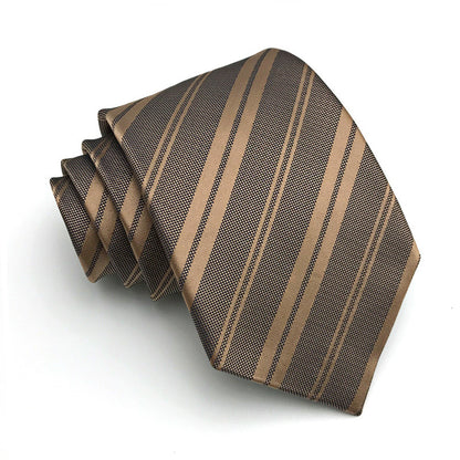 Men’s Business Striped Tie – Formal Wear Necktie for Business Shirts