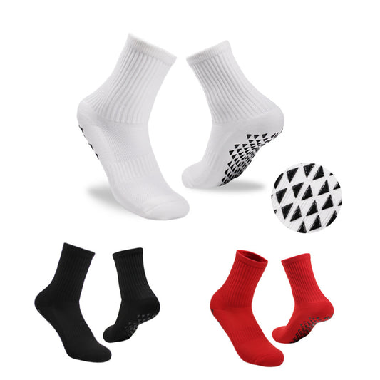Soccer Professional Training Socks – Thick Towel Bottom Non-Slip Athletic Sports Socks