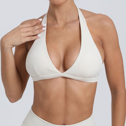 Women’s Quick-Dry Yoga Sports Bra – Tight Fit, Moisture-Wicking Workout Top