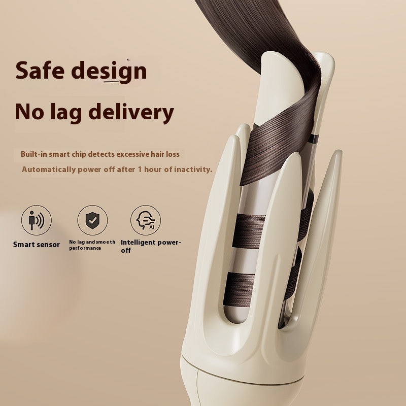 Automatic Curling Iron – Large Wave Negative Ion Rotating Curler for Long-Lasting Styling