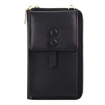 Women's Crossbody Shoulder Bag – Multi-purpose PU Leather Mobile Phone Pannier