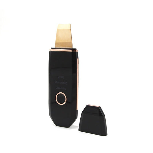 Handheld Ultrasonic Facial Skin Scrubber – Beauty Instrument for Deep Cleansing & Rejuvenation