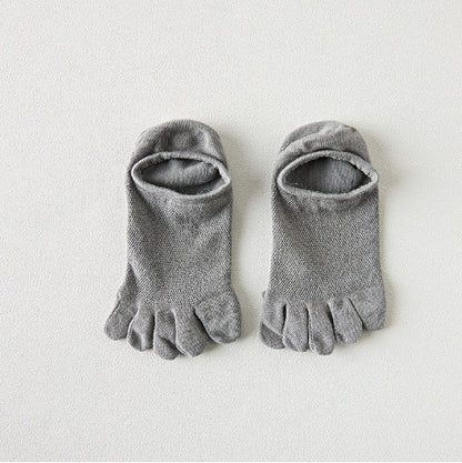 Men’s Cotton Five Toe Socks – Breathable Deodorant Sweat-Absorbing Casual Socks