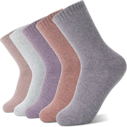 Cold-Proof Warm Wool Socks – Unisex Thickened Cashmere Tube Socks for Winter