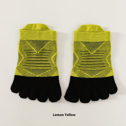 Professional Quick-Dry Toe Socks – Breathable CoolMax Short Tube Sports & Yoga Socks