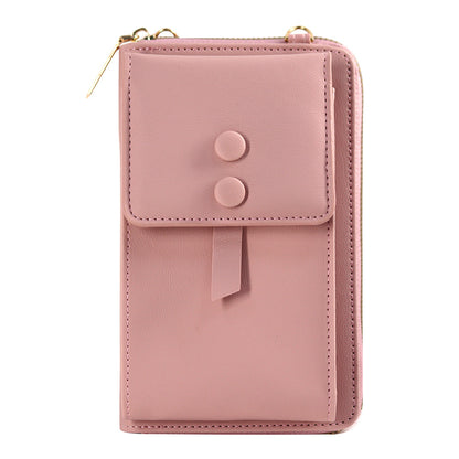 Women's Crossbody Shoulder Bag – Multi-purpose PU Leather Mobile Phone Pannier