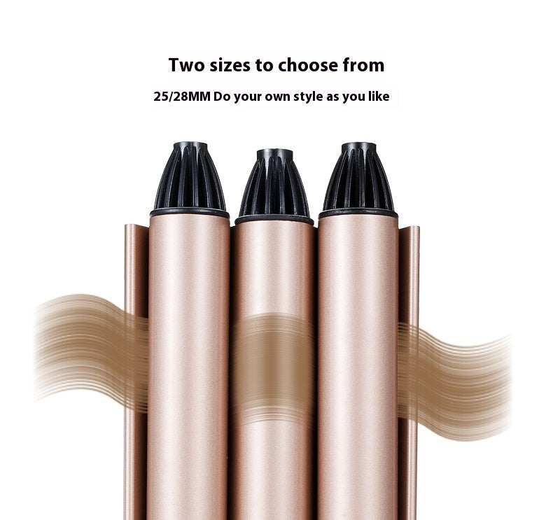 Hair Curler for Women – Big Wave Water Ripple Egg Roll Curling Iron, 31mm+ Barrel