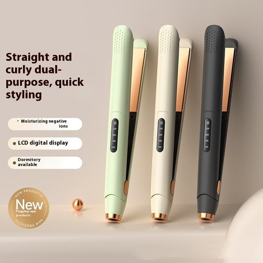 LCD Screen Hair Straightener – Multi-Gear Temperature Control Dual-Use Styling Tool