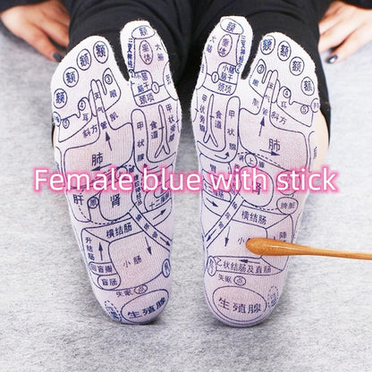 Acupressure Reflexology Socks – Massage Foot Therapy Socks for Pain Relief & Relaxation